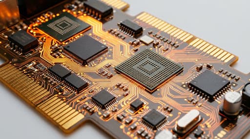 High-tech PCB hero background